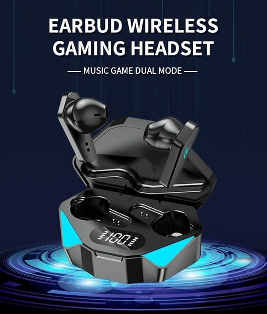 Gaming Earbuds with RGB LED Gaming Design