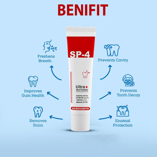 SP 4 Toothpaste foam Teeth Whitening Toothpaste Oral Toothpaste Fresh Breath Prevents Plaque